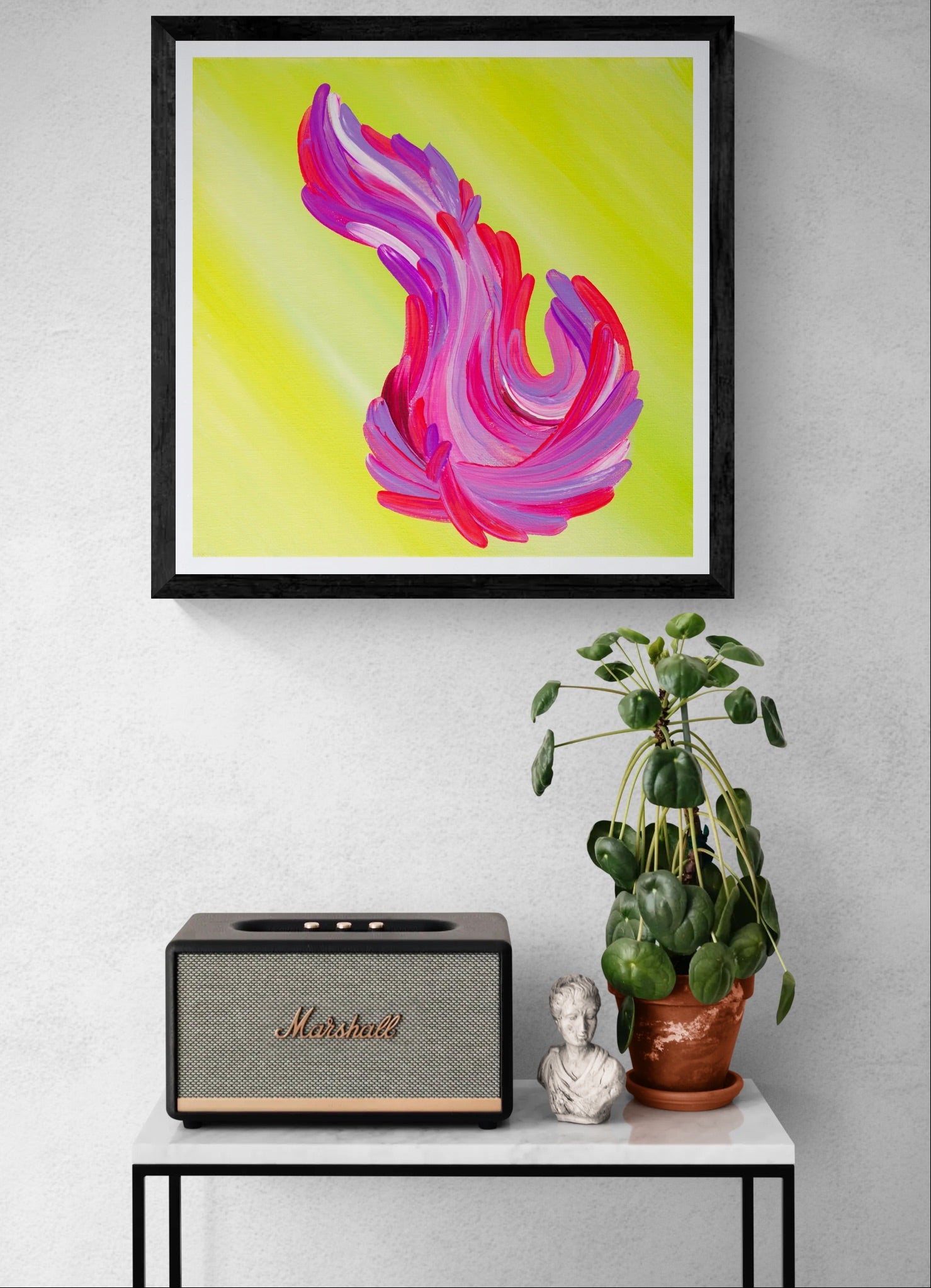 Electric Garden Art Print