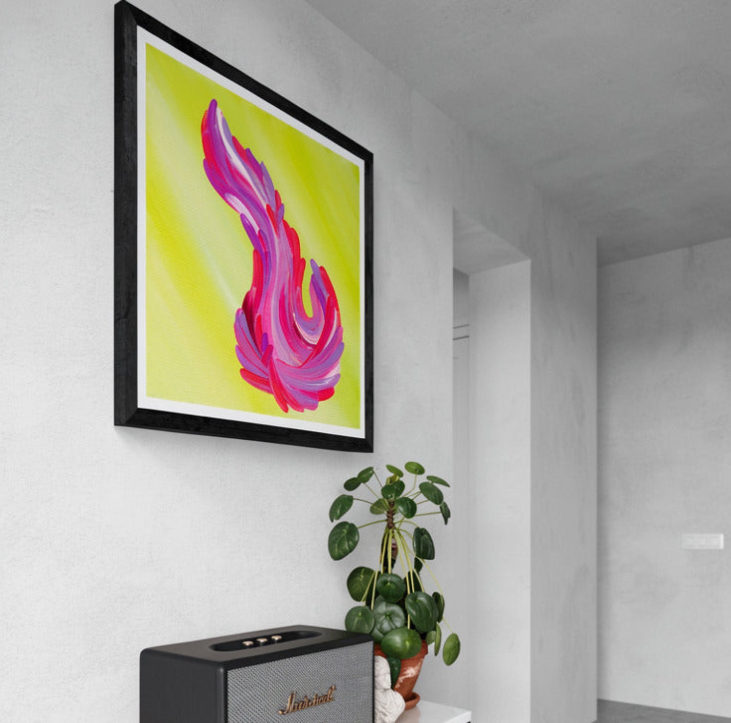 Electric Garden Art Print