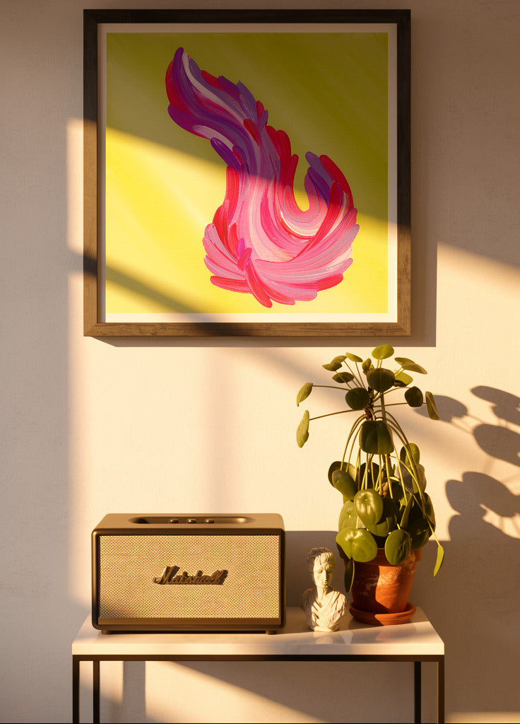 Electric Garden Art Print