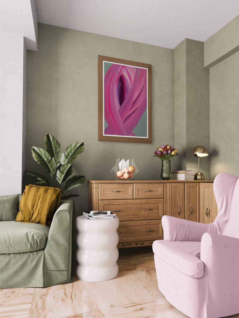 Becoming Art Print