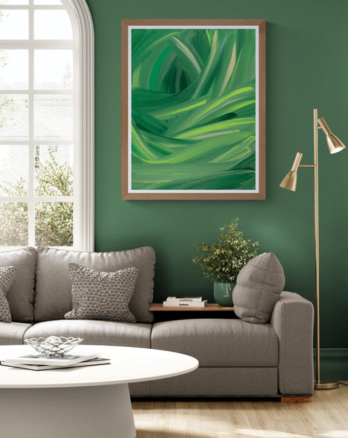 Agave Moon Art Print