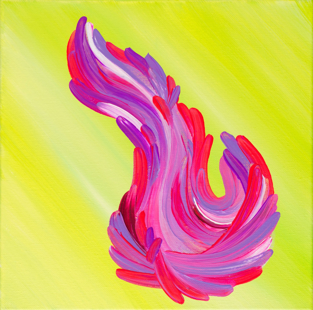 Electric Garden Art Print