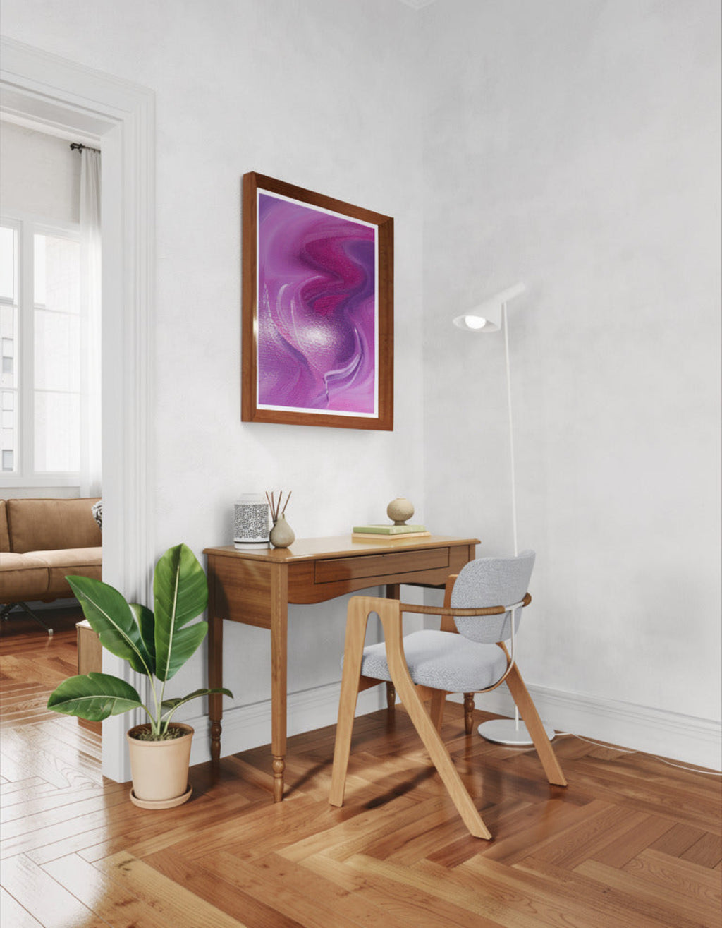 Velvet Current Art Print