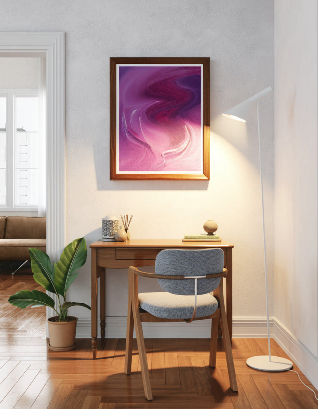 Velvet Current Art Print