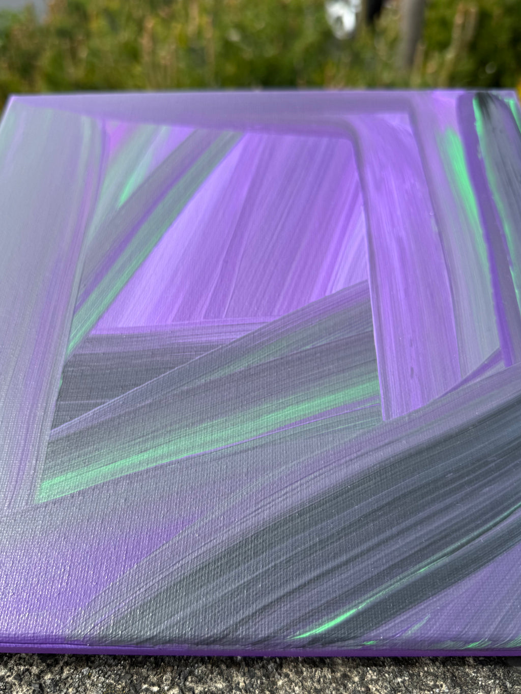 Night Crossing Original Canvas Painting