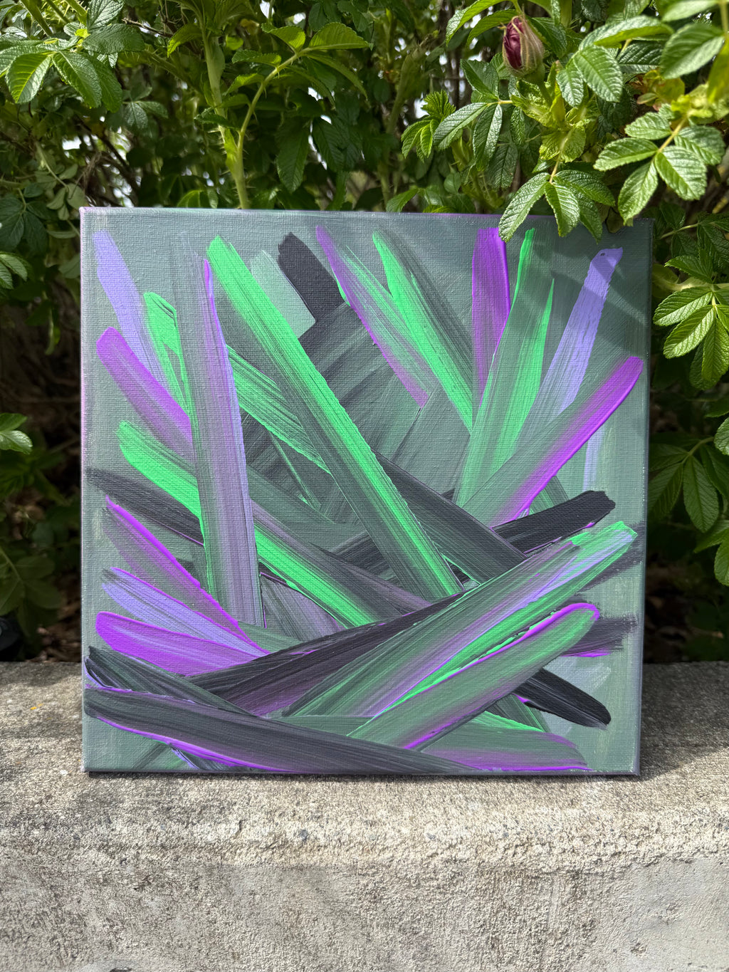 Frequency Shift Original Canvas Painting