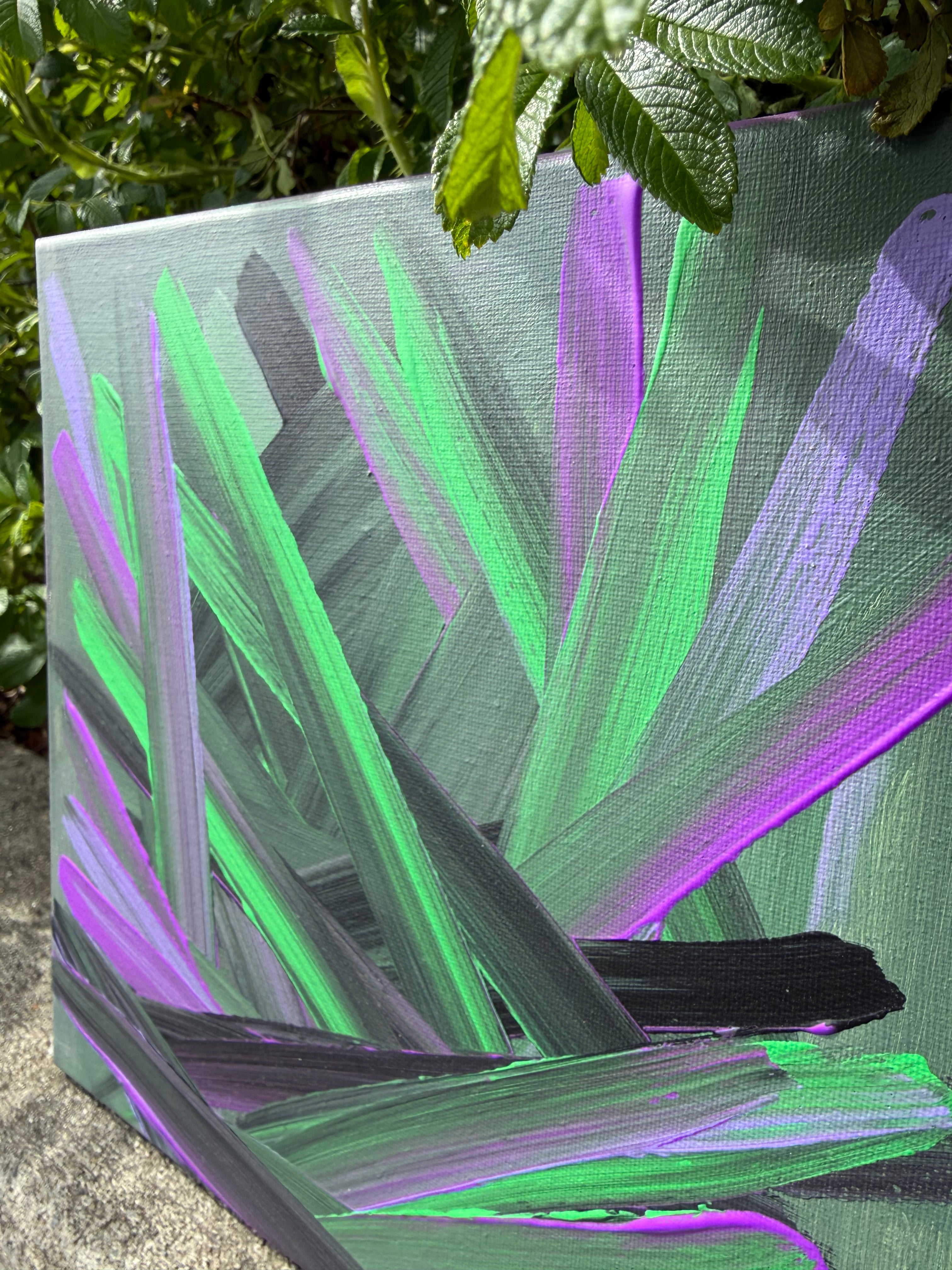 Frequency Shift Original Canvas Painting