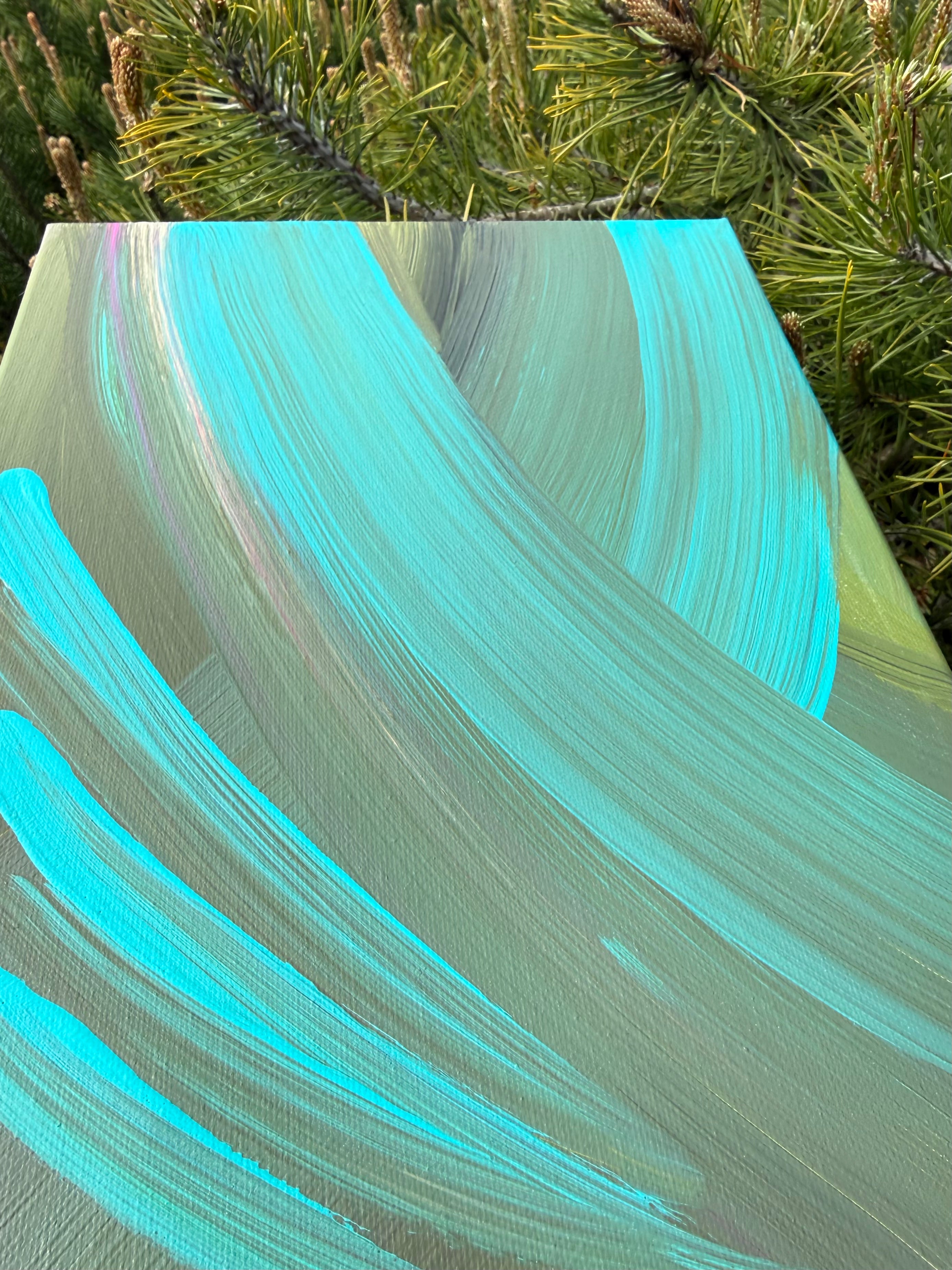 Driftline Original Canvas Painting