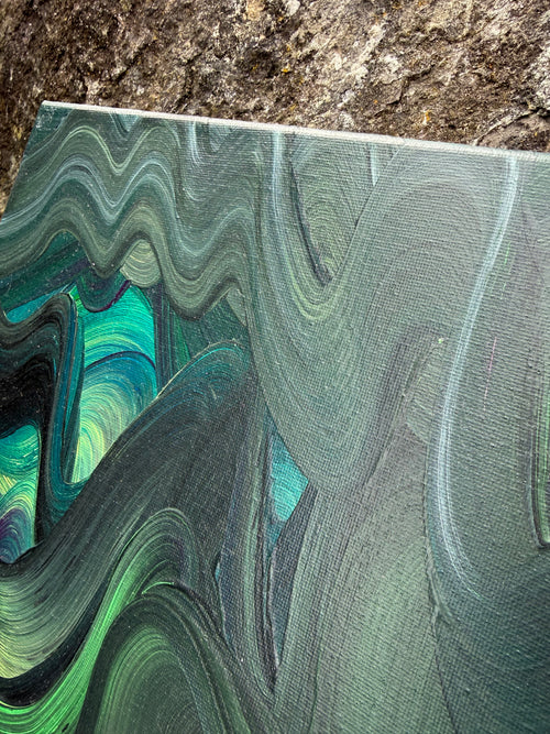 Deep Currents Original Canvas Painting