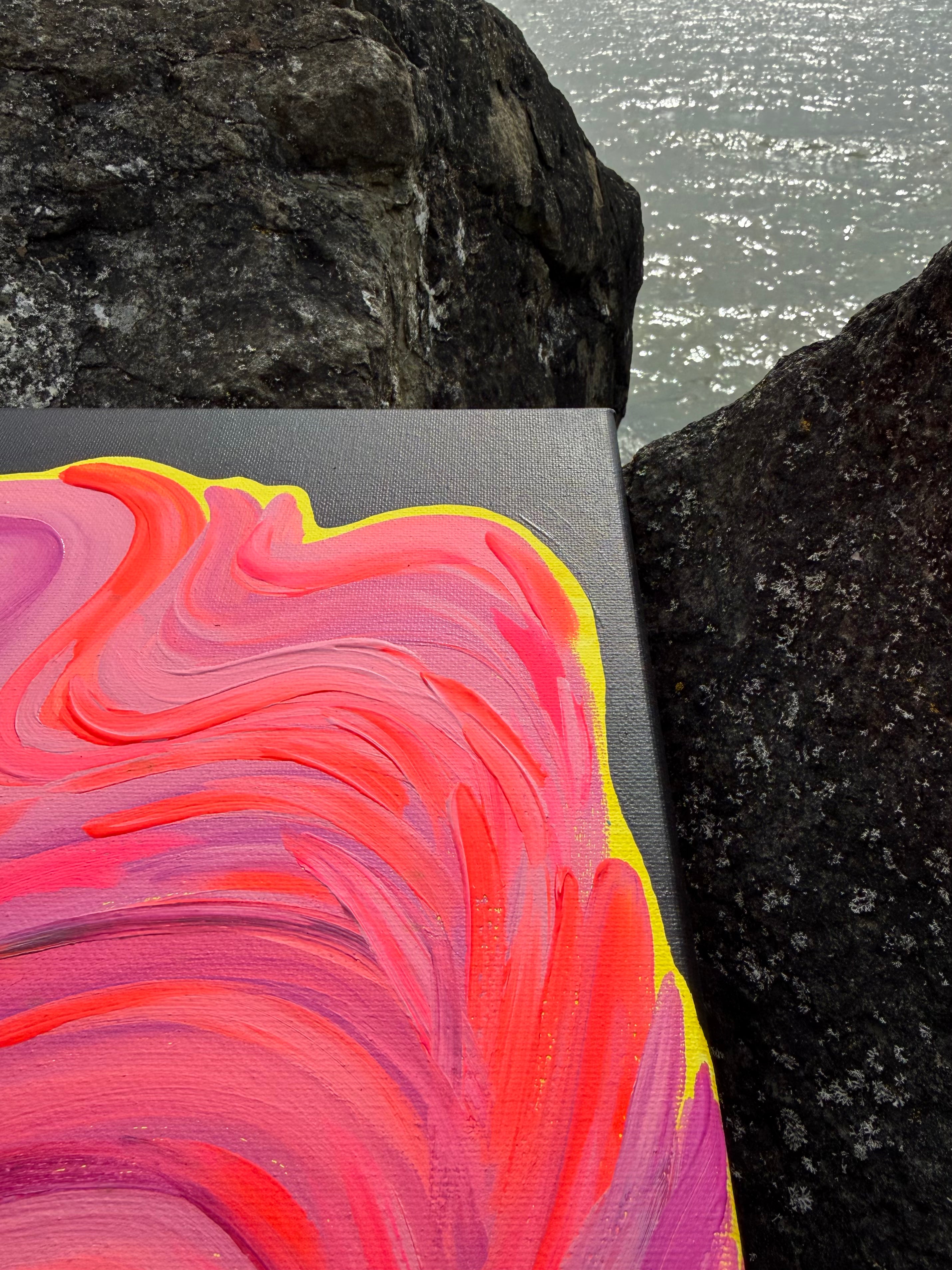 Wild Bloom Original Canvas Painting