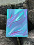 Spring Current Original Canvas Painting