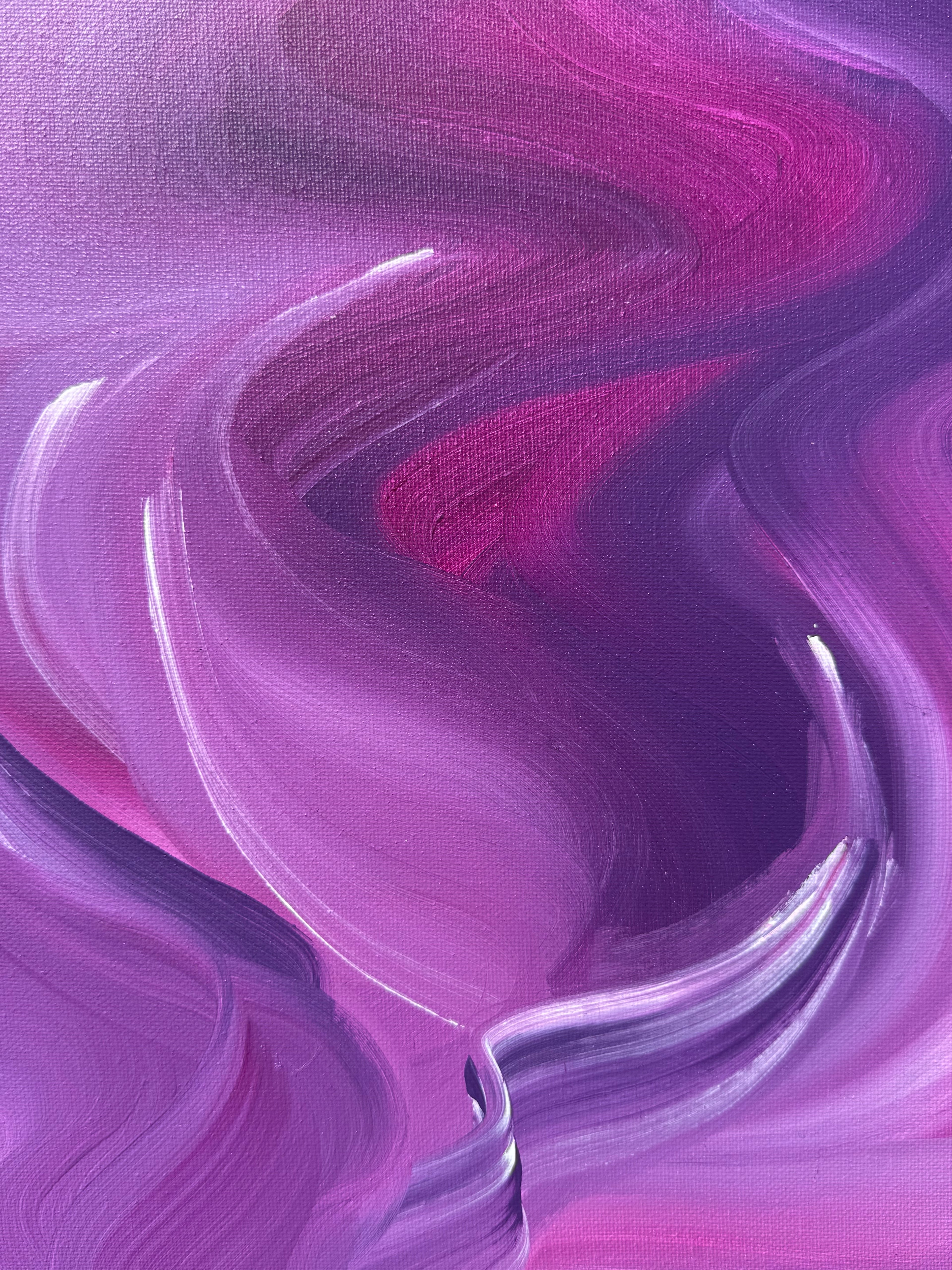 Velvet Current Original Canvas Painting