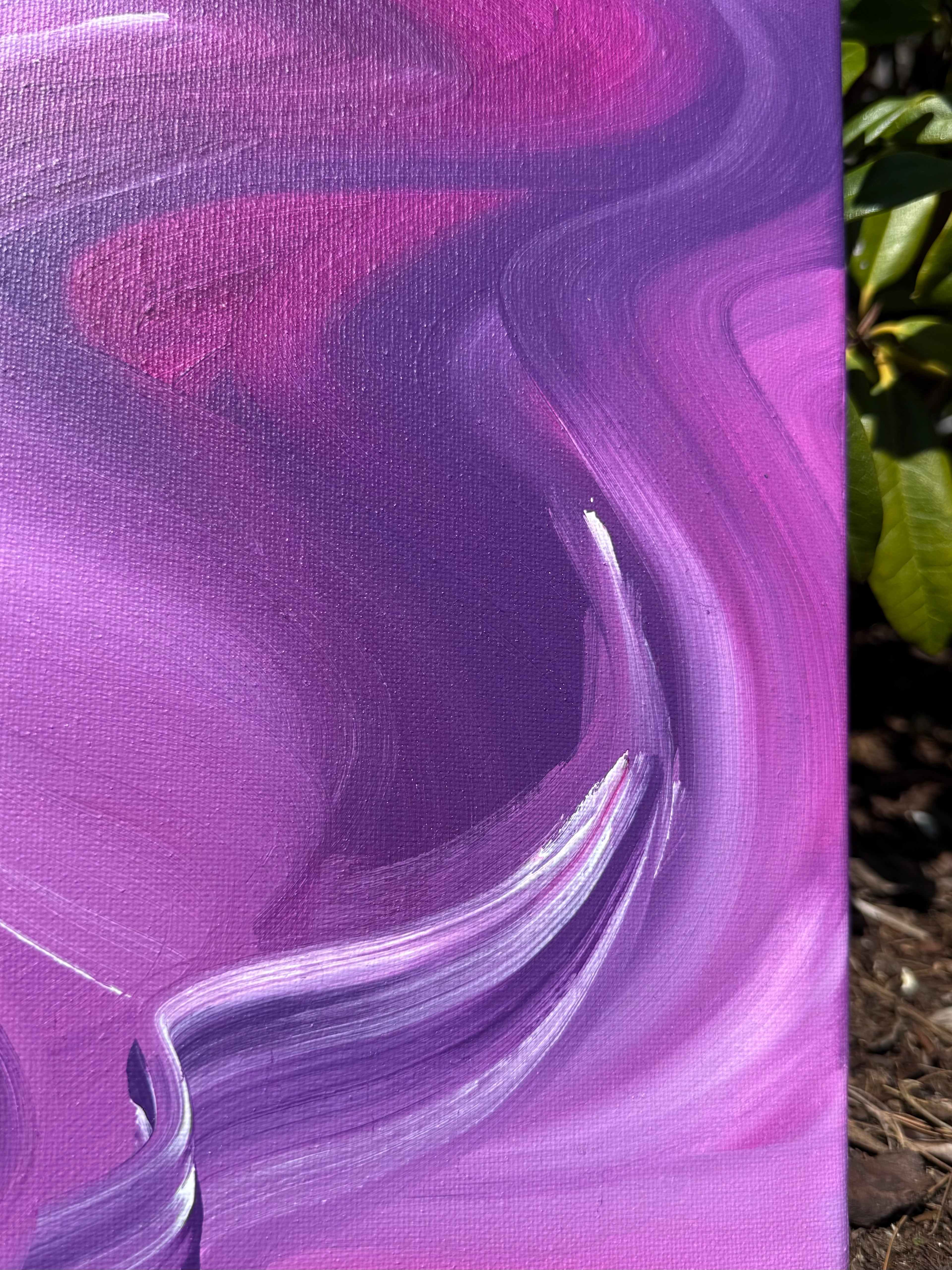 Velvet Current Original Canvas Painting