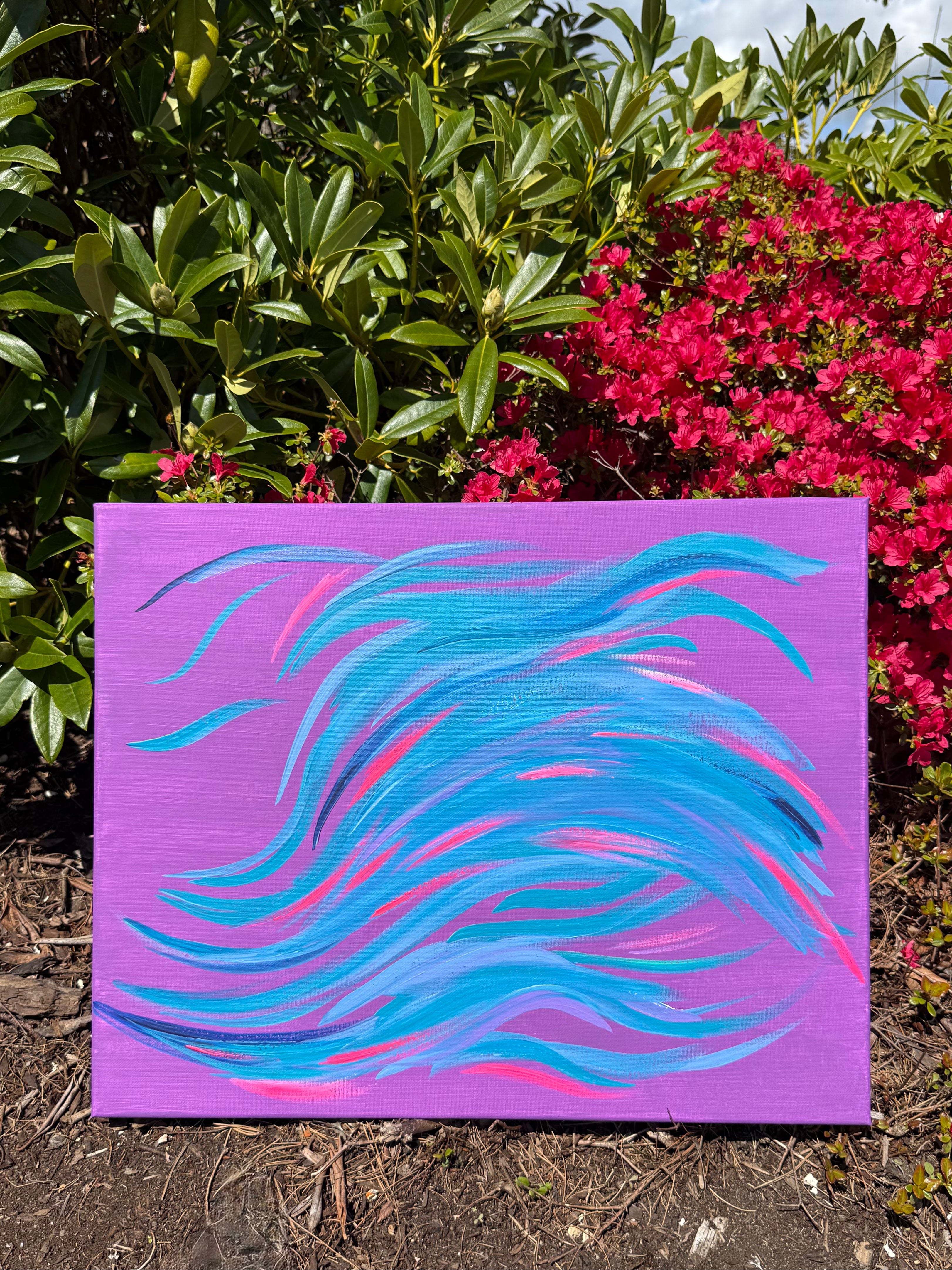 Confluence Original Canvas Painting