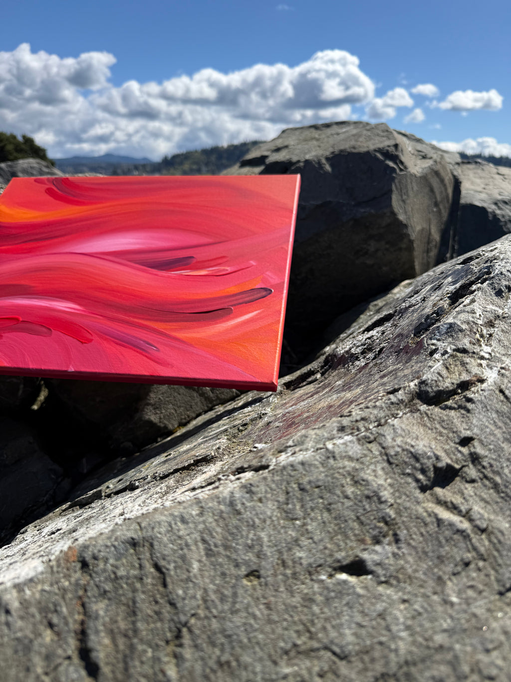 Desert Waves Original Canvas Painting