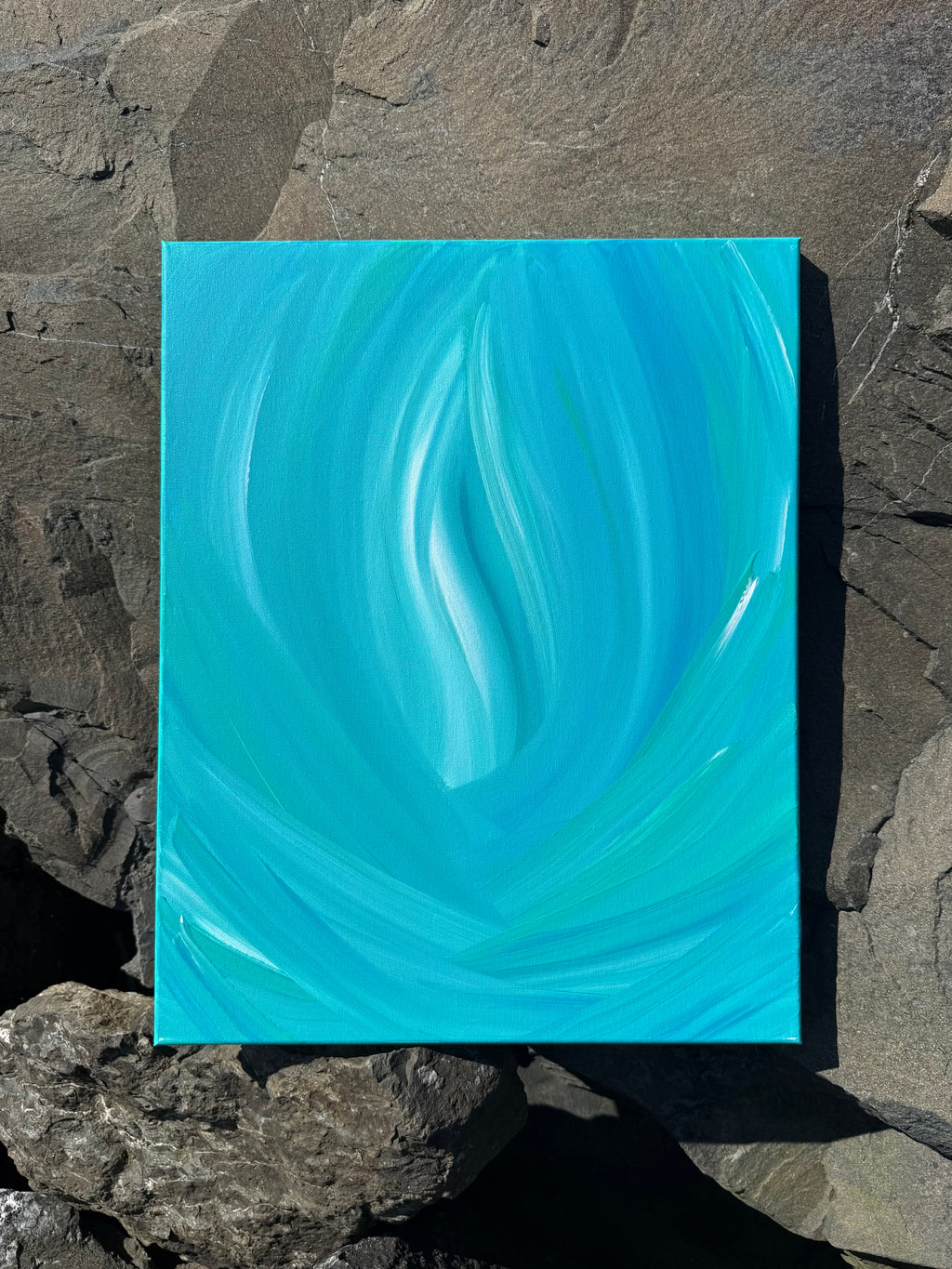 Quiet Radiance Original Canvas Painting