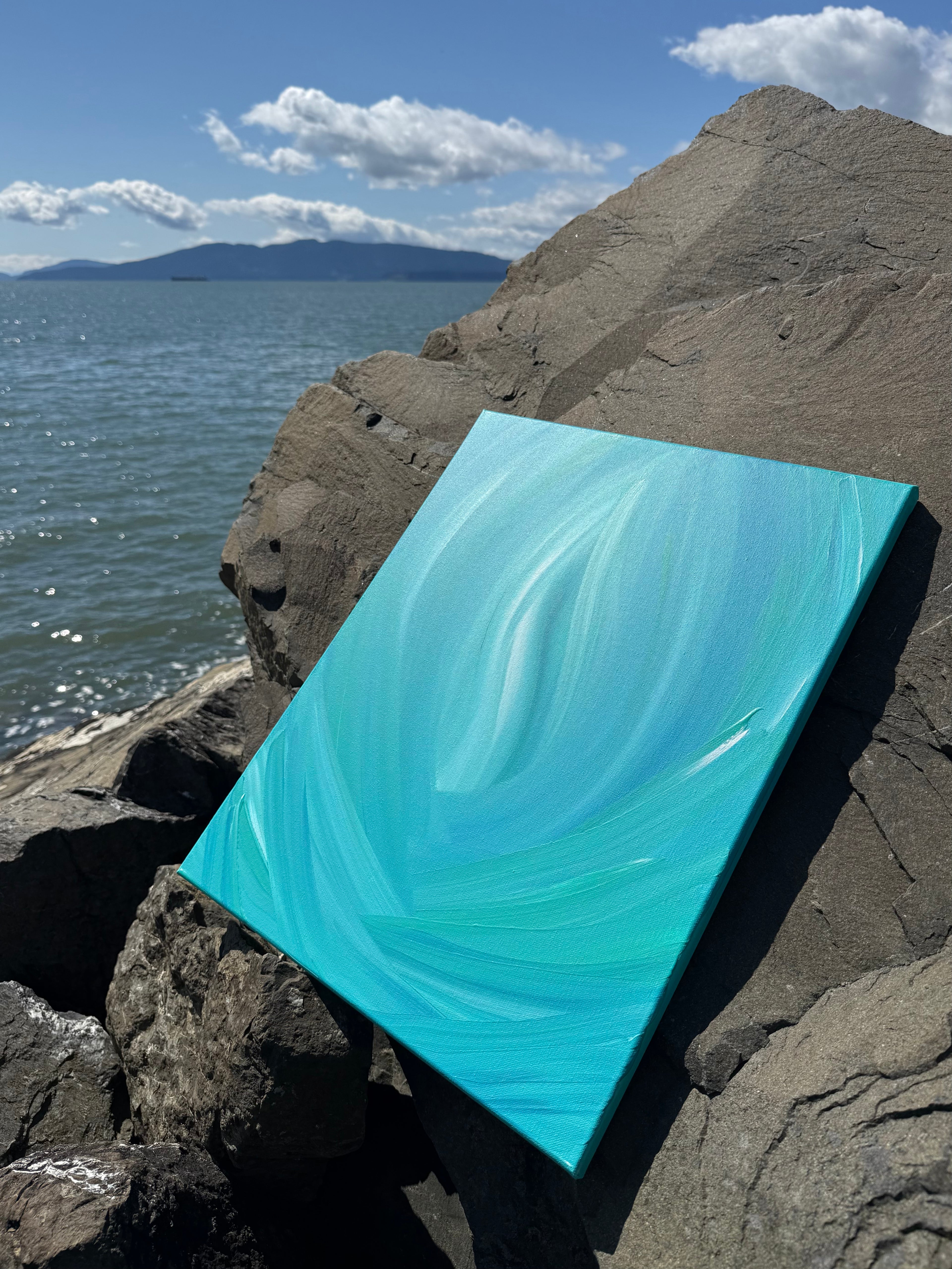 Quiet Radiance Original Canvas Painting
