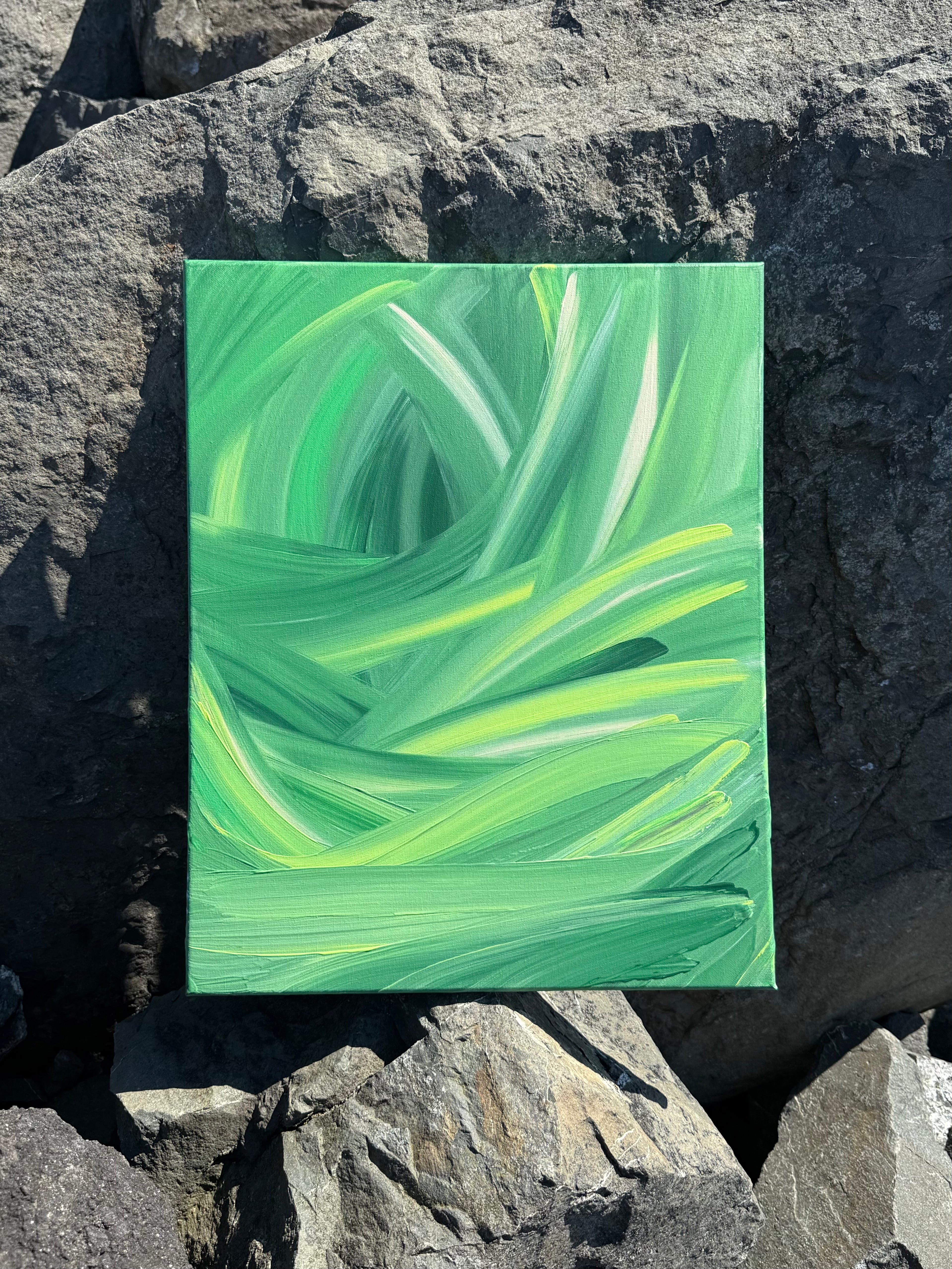 Agave Moon Original Canvas Painting