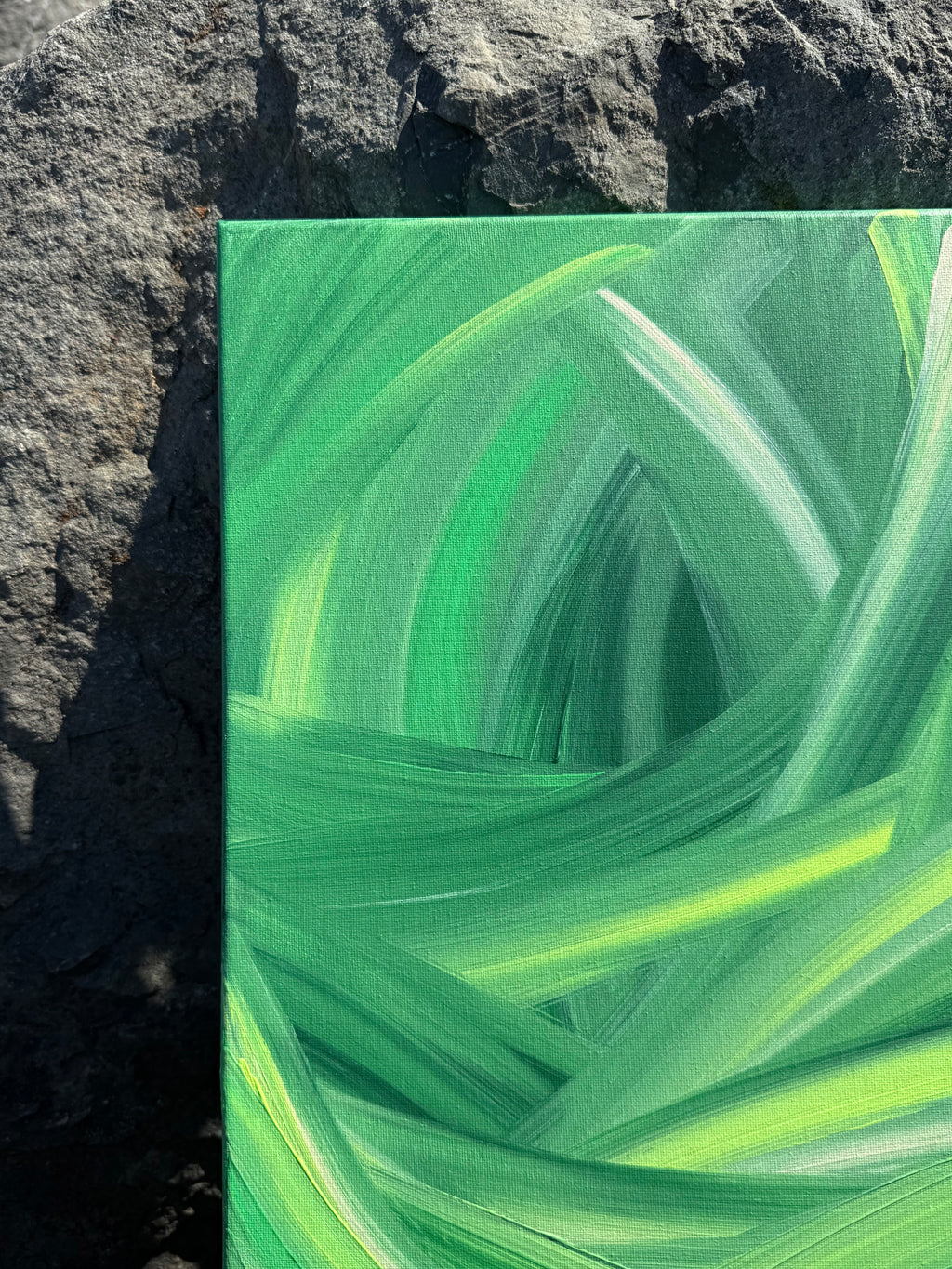 Agave Moon Original Canvas Painting