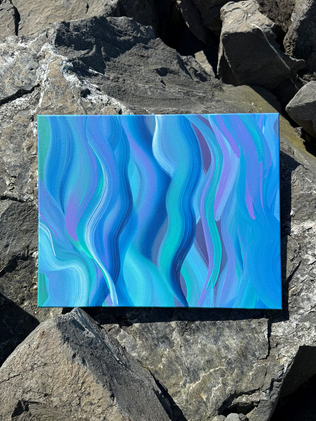 Waterlight Original Canvas Painting