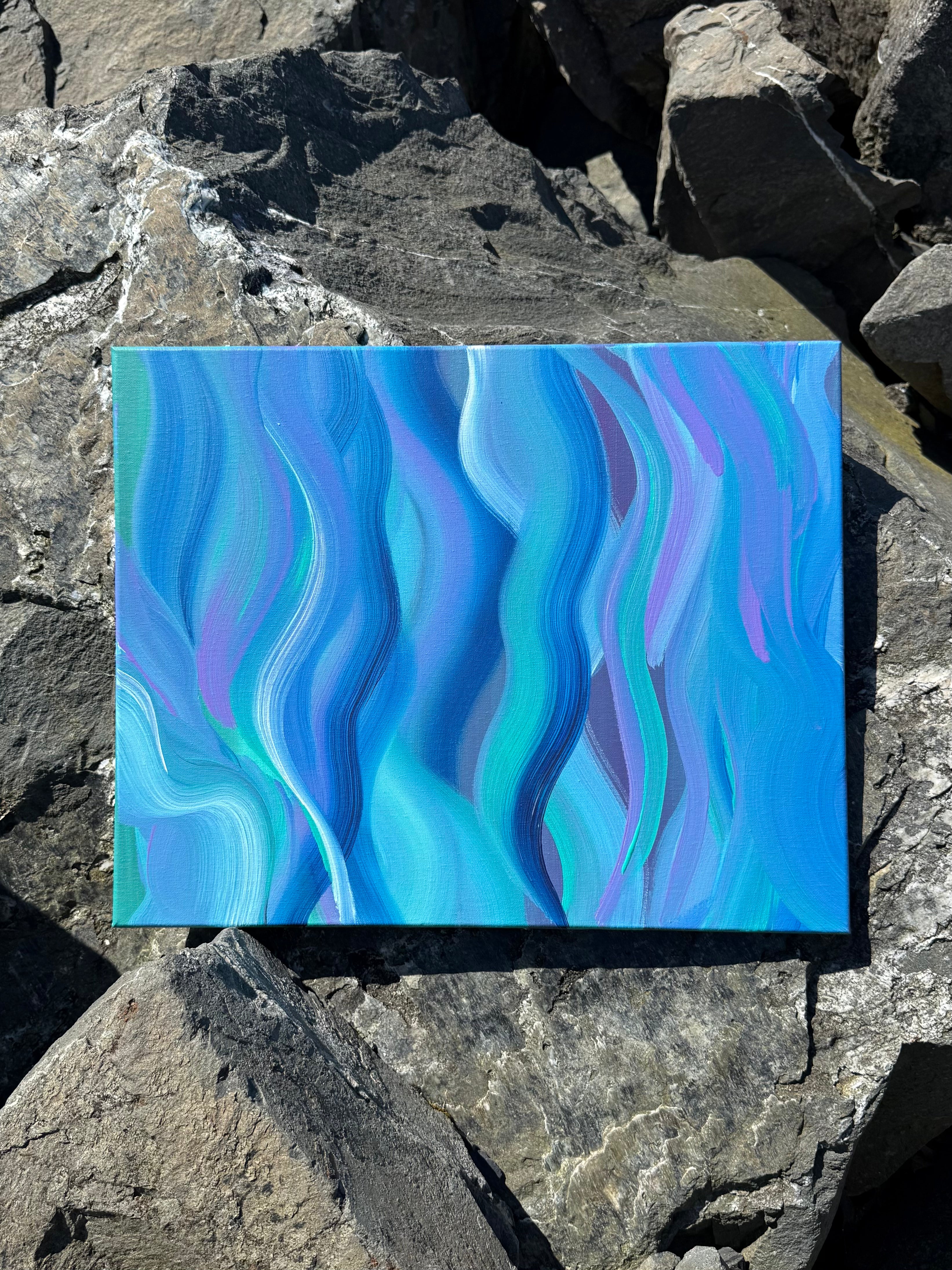 Waterlight Original Canvas Painting