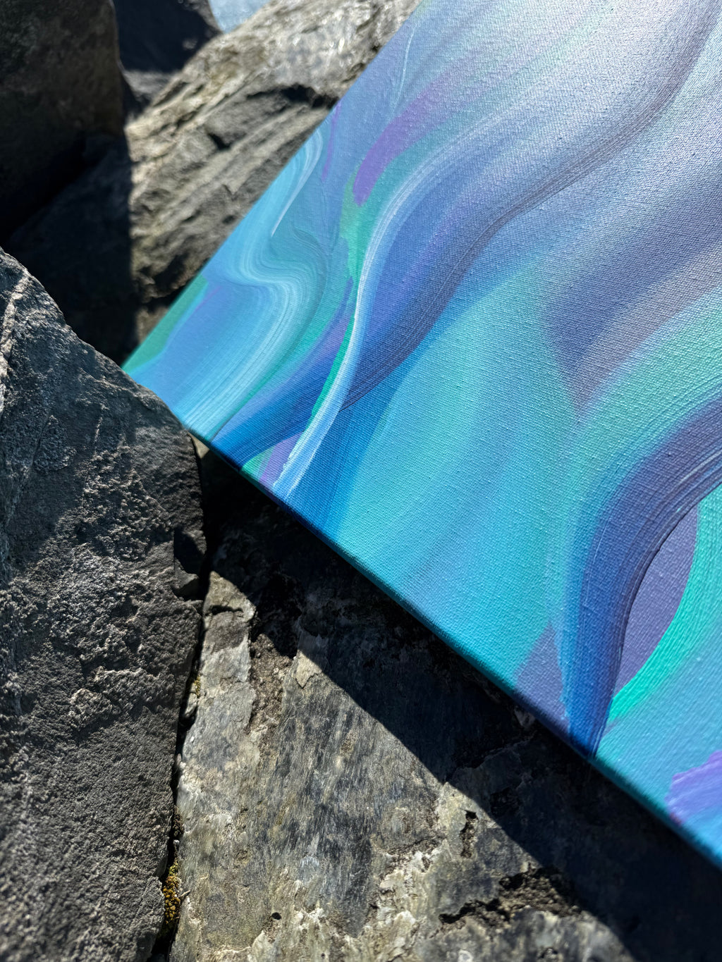 Waterlight Original Canvas Painting