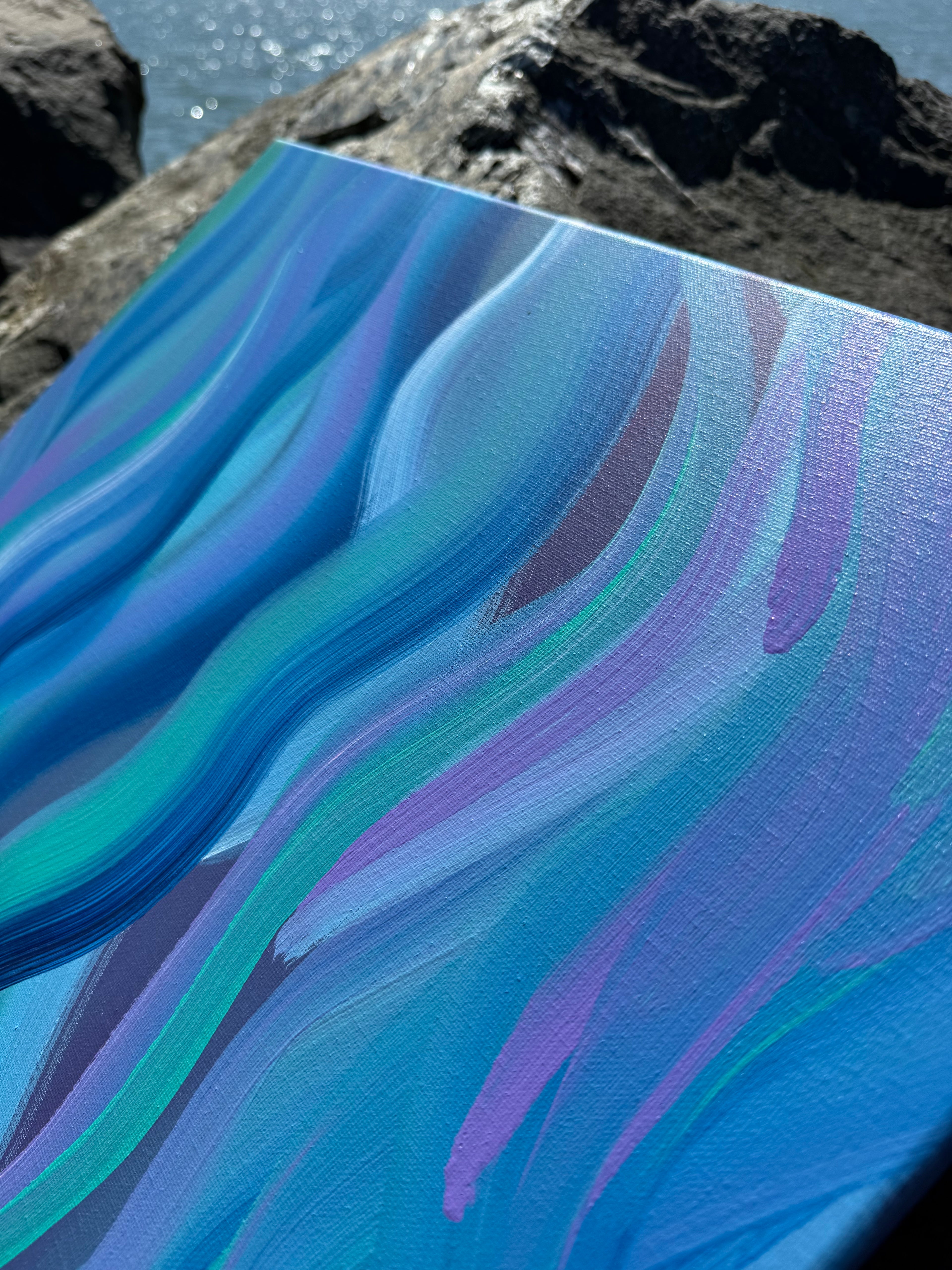 Waterlight Original Canvas Painting