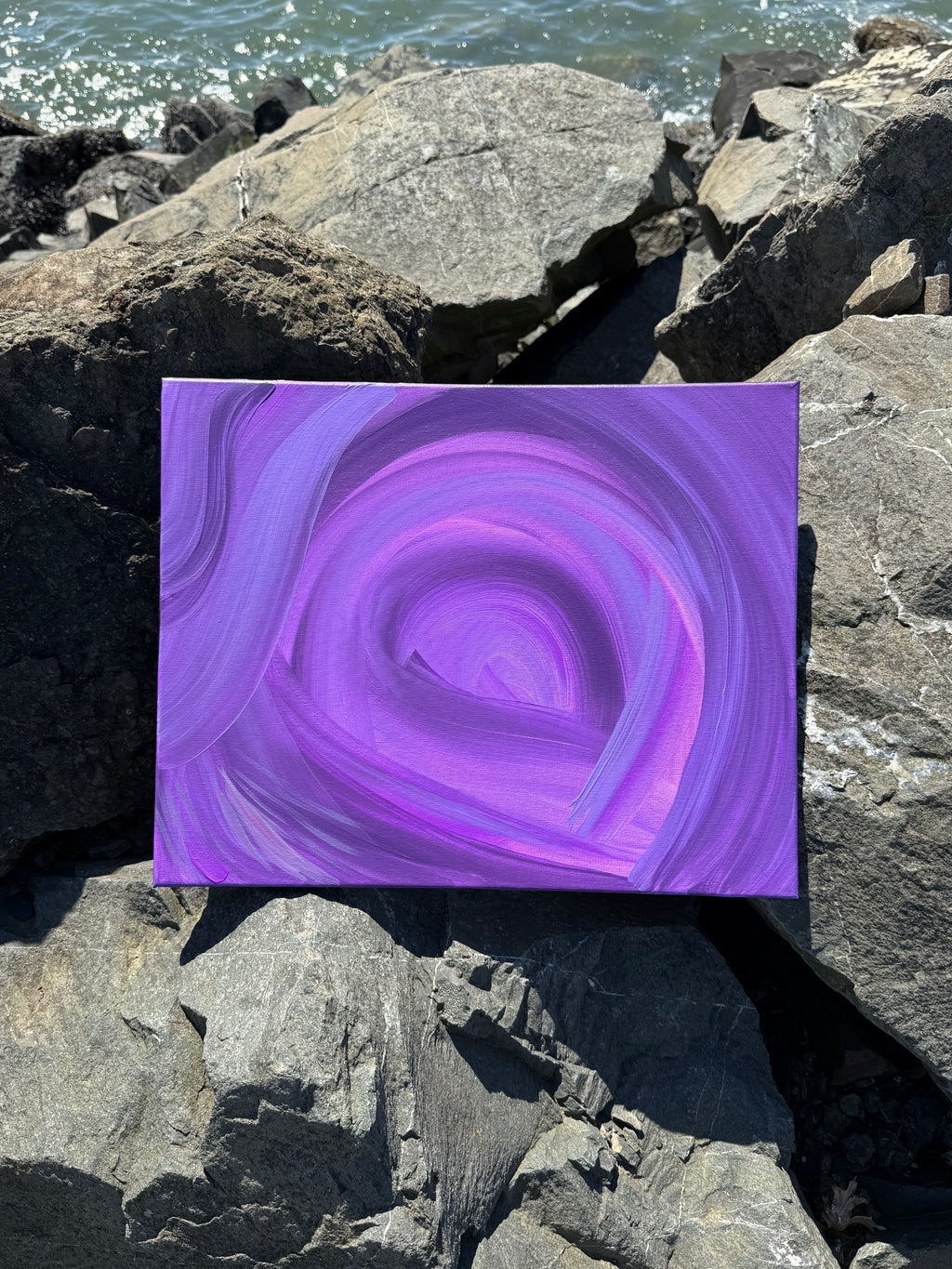 The Long Way Home Original Canvas Painting