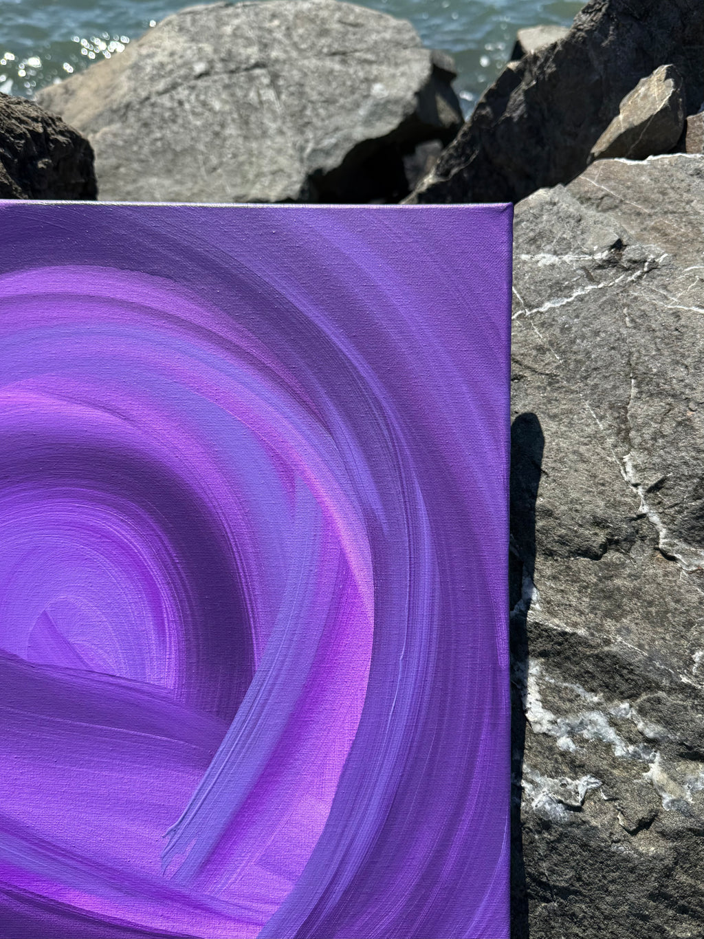 The Long Way Home Original Canvas Painting