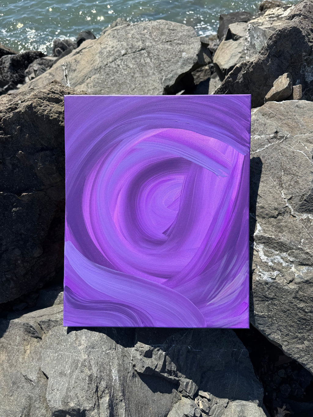 The Long Way Home Original Canvas Painting
