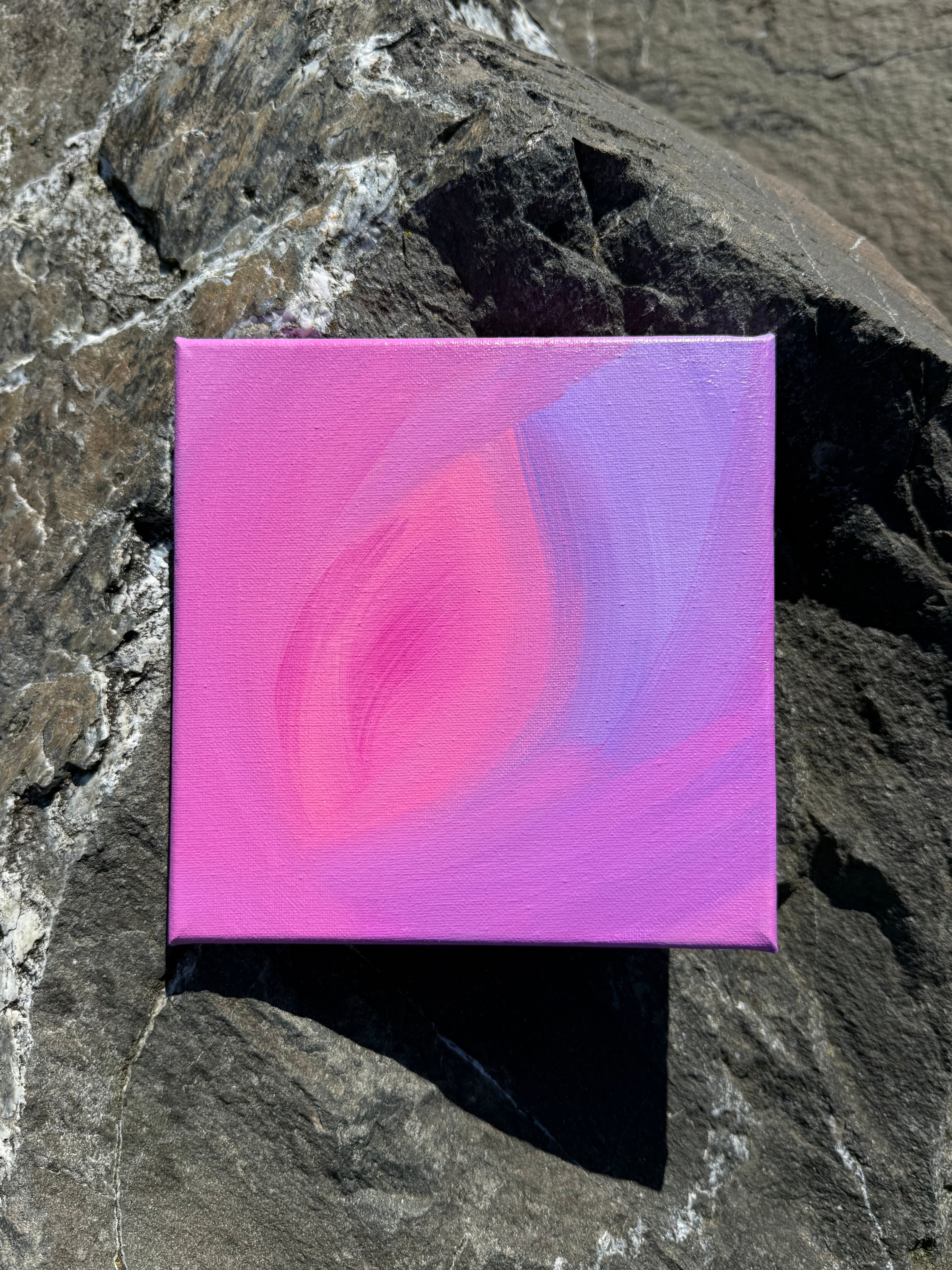 Petal Light Original Canvas Painting