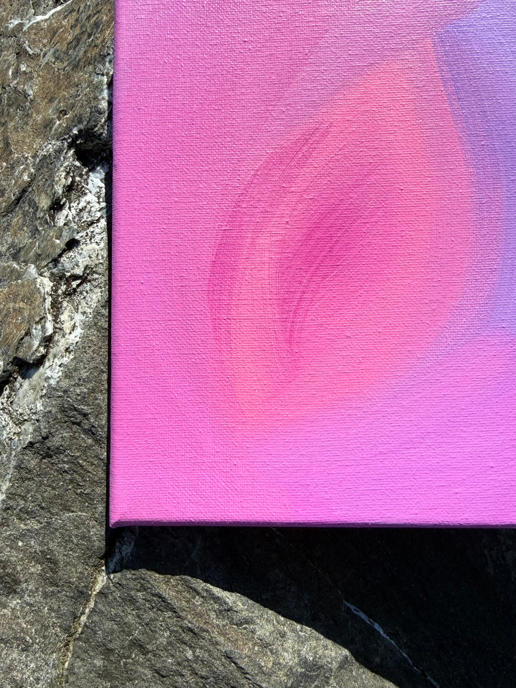 Petal Light Original Canvas Painting
