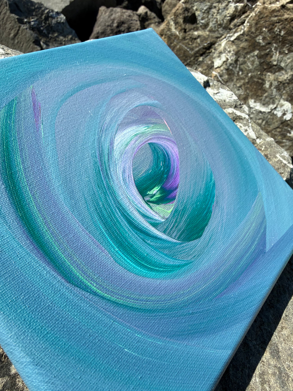 Return Original Canvas Painting