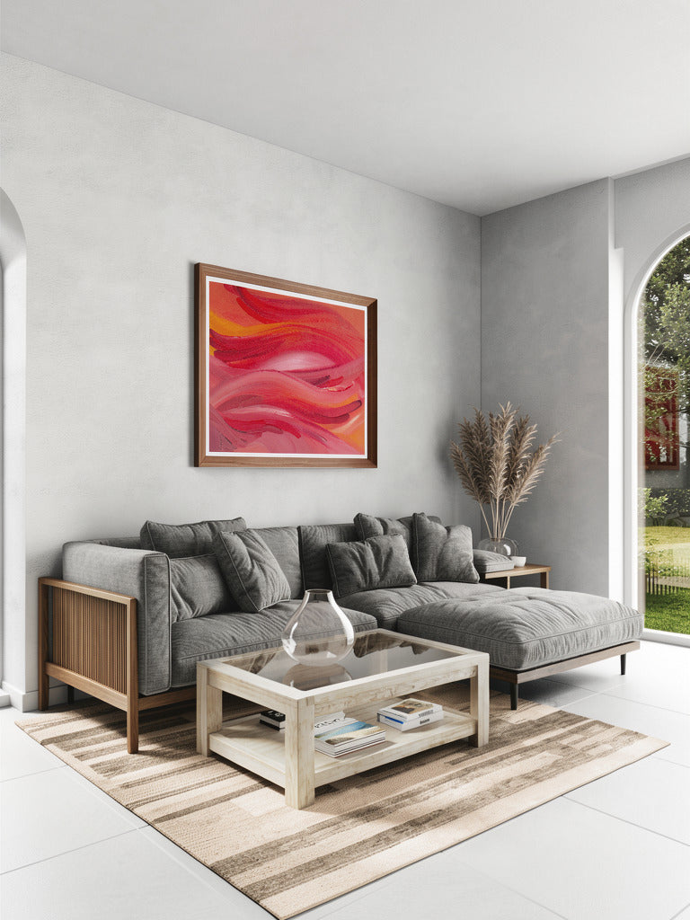 Desert Waves Art Print