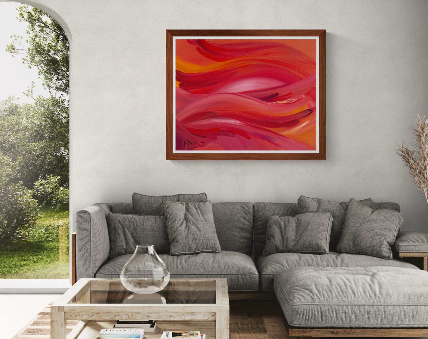 Desert Waves Art Print